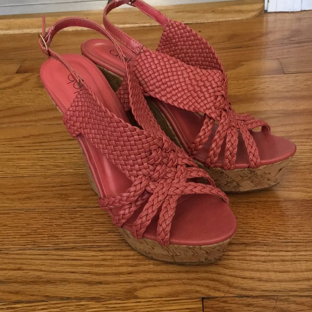 Cute wedge sandals